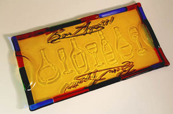 gm124 - Bon Appetit Tray Mold for Glass Slumping/fusing