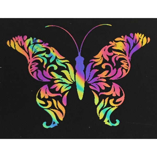 Butterfly Illusion Transfers - Screen Printed Enamel Designs for Glass