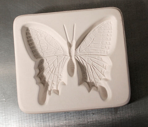 LF107 - Swallowtail Butterfly Fritter Ceramic Mold for Fusing Glass