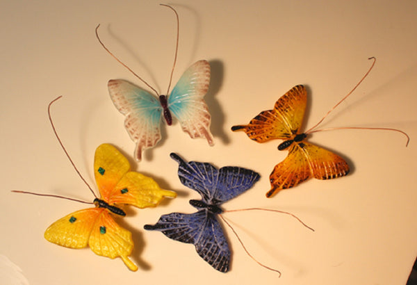 LF107 - Swallowtail Butterfly Fritter Ceramic Mold for Fusing Glass