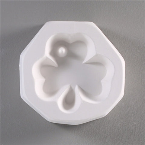 LF108 Holey Casting Small Shamrock Jewelry Mold for Fusing Glass Frit
