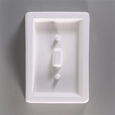 LF112 - Light Switch Plate Mold for Slumping Glass