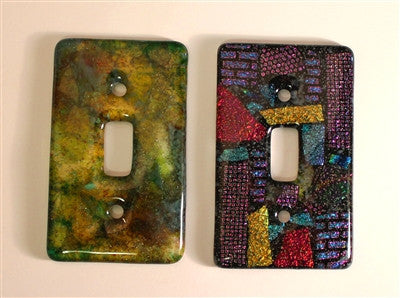 LF112 - Light Switch Plate Mold for Slumping Glass