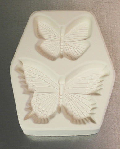 Lf114 2 Butterfly's Mold for Glass Kiln Firing Frit