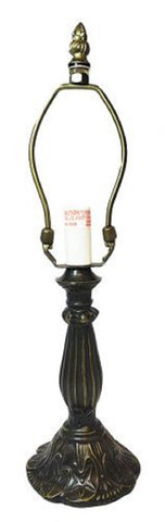Small Lily Lamp Base Dark Antique Bronze Finish 32017