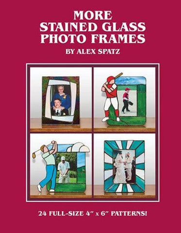 More Stained Glass Photo Frames - Pattern Book Full Size Patterns