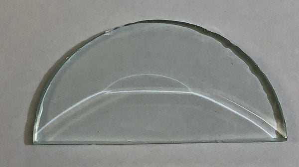 Clear Glass Half Round Bevels