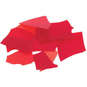 Bullseye Glass Confetti - RED Opal - Fusible 90 COE