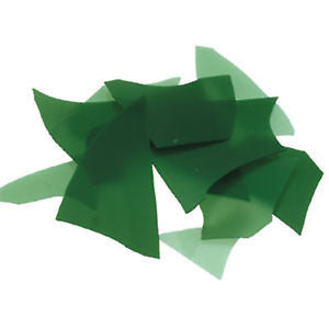 Bullseye Glass Confetti - Mineral Green Opal - Fusible 90 COE BU011784