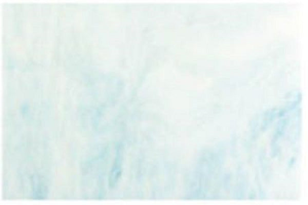 WF1150 - 8 x 12 Wissmach White / Clear Fusible glass sheet - 96 COE