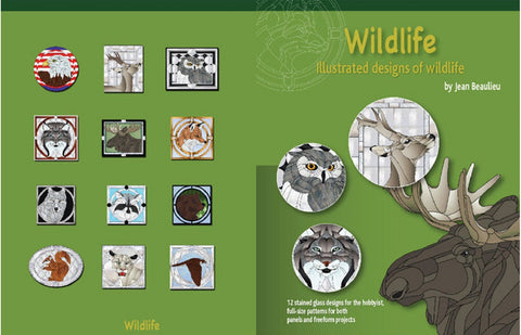 Stained Glass Pattern Book - Wildlife